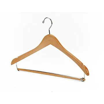 Nature Smile Wooden Hangers for Suits and Coats