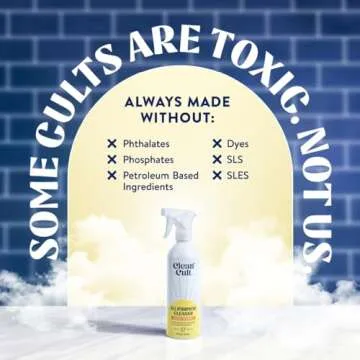 Cleancult - Lemon Verbena - All Purpose Cleaner - Refillable Aluminum Bottle - Cleaner Spray that Removes Dirty & Grime - 16 oz - 1 Pack