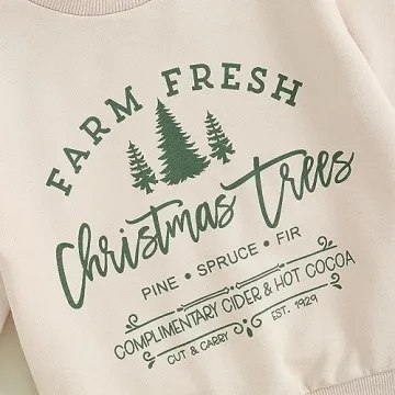 Flawbena Toddler Boys Girls Christmas Outfit - Adorable & Comfy