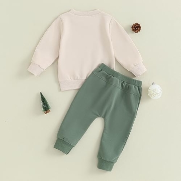 Flawbena Toddler Boys Girls Christmas Outfit - Adorable & Comfy