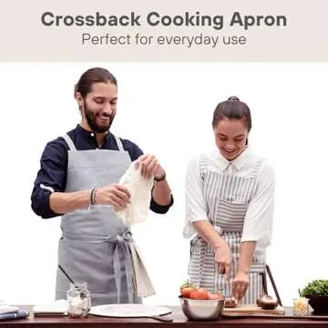 MEEMA Cross Back Apron - Eco-Friendly, Stylish, Functional