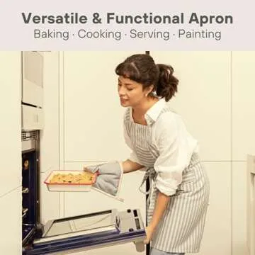 MEEMA Cross Back Apron - Eco-Friendly, Stylish, Functional