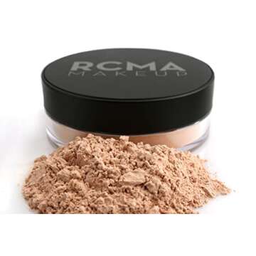 RCMA Makeup Premiere Loose Powder | Setting Face Powder | Talc Free | Vegan | Flawless Finish | Prof...
