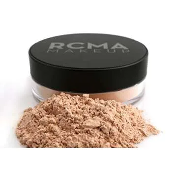 RCMA Makeup Premiere Loose Powder | Setting Face Powder | Talc Free | Vegan | Flawless Finish | Prof...