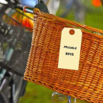 Durable SmartSign Blank Manila Tags - Pack of 100