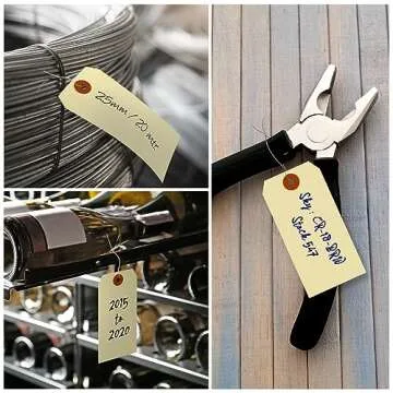 Durable SmartSign Blank Manila Tags - Pack of 100