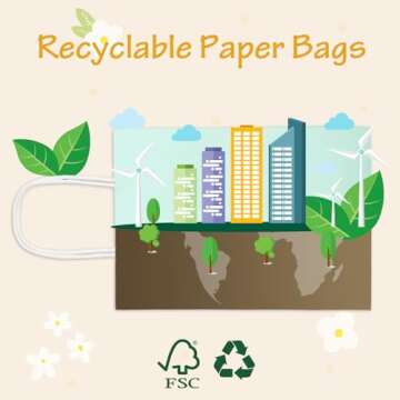 MESHA Small Gift Bags 36 Pcs 5.9X3.1X8.2 Paper Bags with Handles bulk, Teal Party Favor Bags for Small Business, Birthday, Weddings,Party Paper Shopping Bags,Graduation Gift Bags