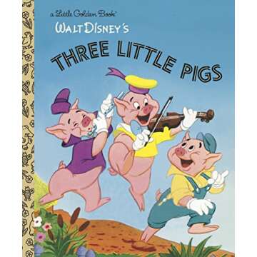 The Three Little Pigs (Disney Classic) (Little Golden Book)
