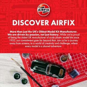 Airfix M36 WWII Tank Model Kit - Detailed 1:35 Scale
