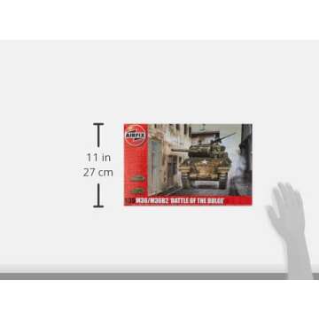 Airfix M36 WWII Tank Model Kit - Detailed 1:35 Scale