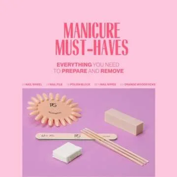 Pink Gellac Premium Peel Off Gel Polish Set for Beginners