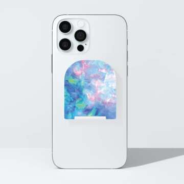 Flipstik 3.0 Foldable Adhesive Phone Mount – Sticks to Any Flat Surface – Hands Free Selfies, Vi...