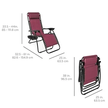 Best Choice Adjustable Steel Mesh Zero Gravity Chairs