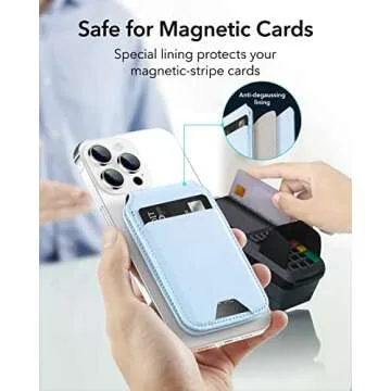 ESR Magnetic Wallet for iPhone with Adjustable Stand