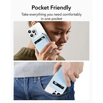 ESR Magnetic Wallet for iPhone with Adjustable Stand