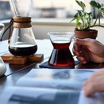 CHEMEX Glass Coffeemaker Cover – Elegant Design