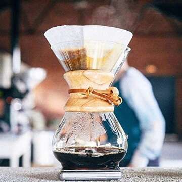 CHEMEX Glass Coffeemaker Cover – Elegant Design