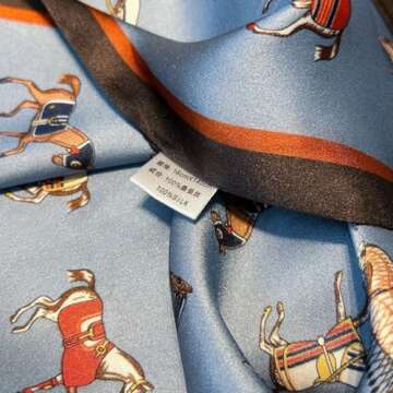 Weximil 100% Mulberry Silk Scarf for Women - 59”*6.3” Long Headscarf Neck Scarf Hair Wraps - Shawls with Gift Packed 007