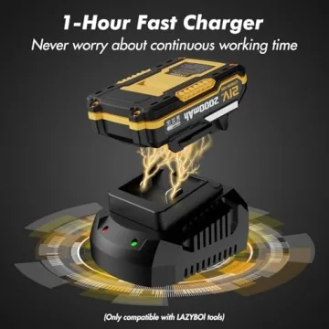 Lightweight Cordless Leaf Blower with 2 Batteries for Easy Yard Care