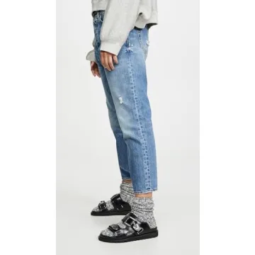 Shop R13 Women's Drop Denim in Bain Blue - Stylish Comfort