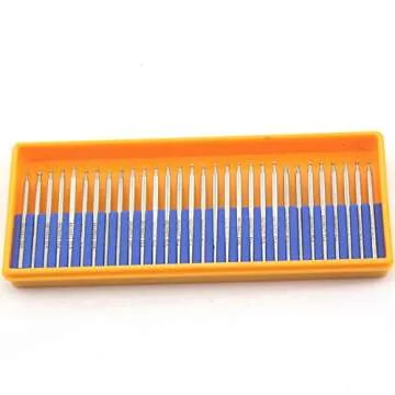 High Precision JINGLING Diamond Grinding Bits Pack of 30
