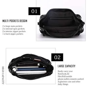 Stylish KL928 Women's Leather Handbag - Perfect for Every Occasion