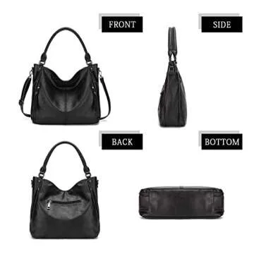 Stylish KL928 Women's Leather Handbag - Perfect for Every Occasion