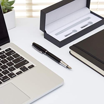 Buy Amazon Basics Refillable Fountain Pen - Fine Point Ink