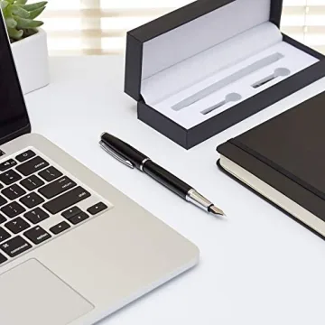 Buy Amazon Basics Refillable Fountain Pen - Fine Point Ink