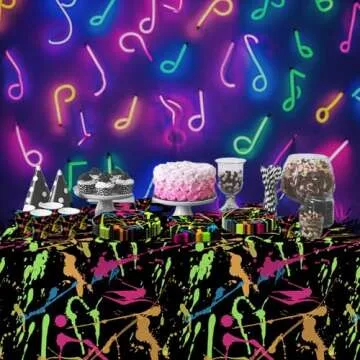 HIPVVILD Neon Party Supplies for Memorable Celebrations