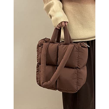 Elegant Eillys Padded Shoulder Bag for Women - Luxury Tote