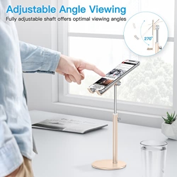 OMOTON Adjustable Phone Stand for All Smartphones and Tablets