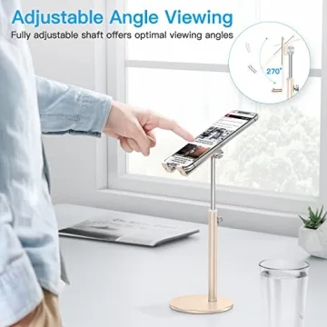 OMOTON Adjustable Phone Stand for All Smartphones and Tablets