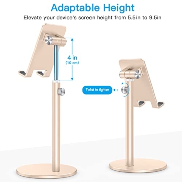 OMOTON Adjustable Phone Stand for All Smartphones and Tablets