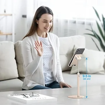 OMOTON Adjustable Phone Stand for All Smartphones and Tablets