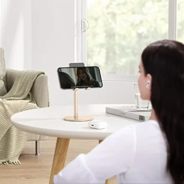 OMOTON Adjustable Phone Stand for All Smartphones and Tablets