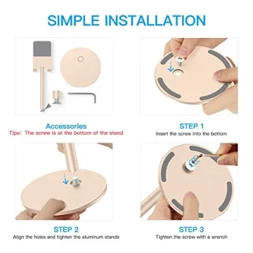 OMOTON Adjustable Phone Stand for All Smartphones and Tablets