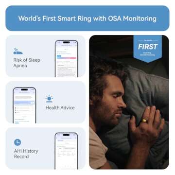 RingConn Gen 2 Smart Ring - Sleep Apnea Tracking & More