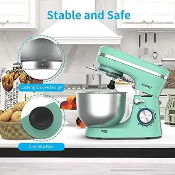 KUPPET 8-Speed Stand Mixer for Effortless Baking and Cooking