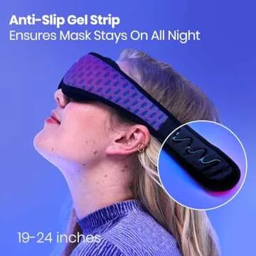 Manta Pro Sleep Mask - 100% Light Blocking Sleep Mask for Side Sleepers, Breathable and Comfortable, Spacious & Zero Pressure for Long Lashes, Perfect for Sleep/Travel/Nap/Shift Work