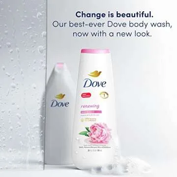 Dove Body Wash Renewing Peony and Rose Oil 4 Count