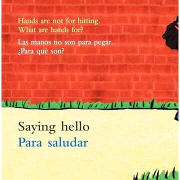 Hands Are Not for Hitting / Las manos no son para pegar Board Book (Best Behavior®) (Spanish and English Edition)