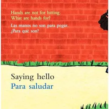 Hands Are Not for Hitting / Las manos no son para pegar Board Book (Best Behavior®) (Spanish and English Edition)