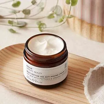 Evolve Organic Multi Peptide Anti-Aging Cream - Vegan Clean Beauty