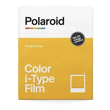 Polaroid Originals Now Viewfinder i-Type Instant Camera (Black and White) Bundle with Color and B andW Instant Film & Reusable Vintage Photography Accessory Kit (4 Items)