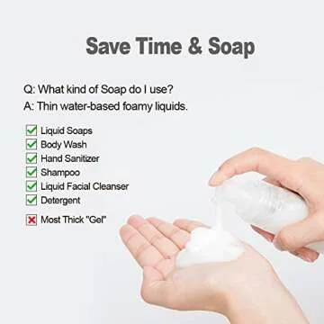 24 Pcs Empty Foam Pump Bottle 1oz/30ml Travel Size Plastic Pump Bottle Soap Bottle Portable Small Hand Sanitizer Dispenser Bottles, Refillable Clear Instant Foaming Bottles for Hand Lotion Shampoo