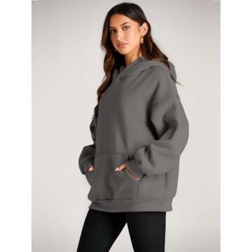 Trendy Queen Women's Oversized Hoodie for Cozy Fall Style