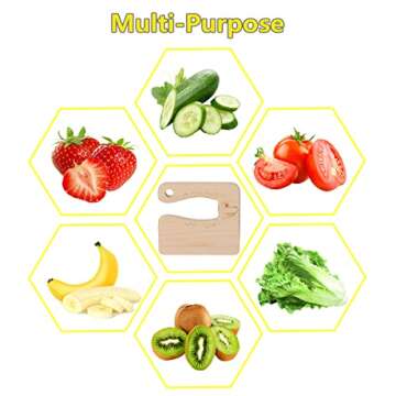 COZYMATE Kids Knife Set for Safe Cooking Fun