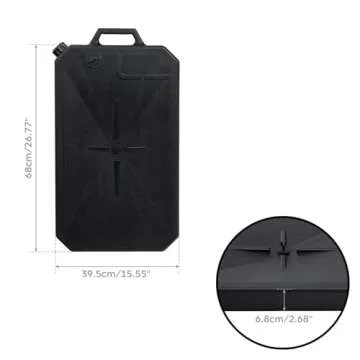 TCMT Universal Low Profile Oil Drain Pan for Harley & Other Motorcycles