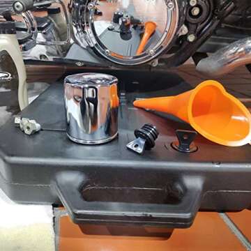 TCMT Low Profile Oil Drain Pan for Harley 1984-2025